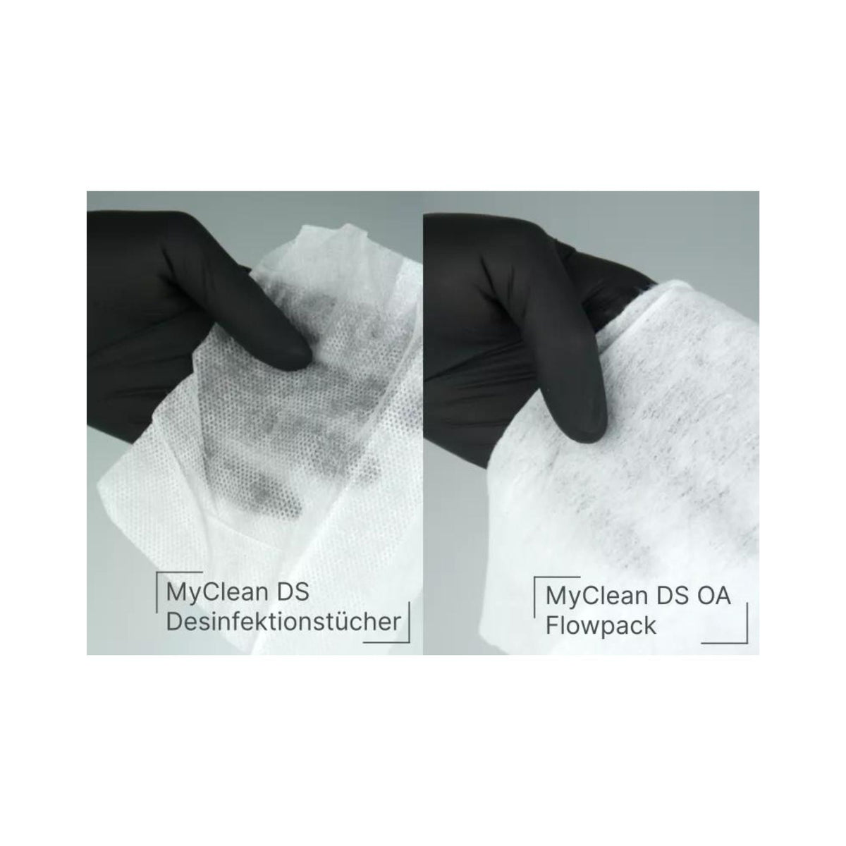 Wet & Disinfectant Wash Mitts (8 pieces) · MediMex classic plus 3D Antibac